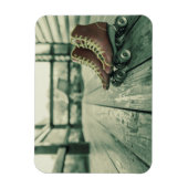 Retro-Skate für Vintage Rollen Magnet (Vertikal)