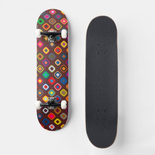 Retro Skateboard (Vorderseite)