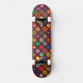Retro Skateboard (Vorderseite)