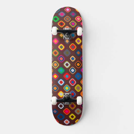 Retro Skateboard (Vorderseite)