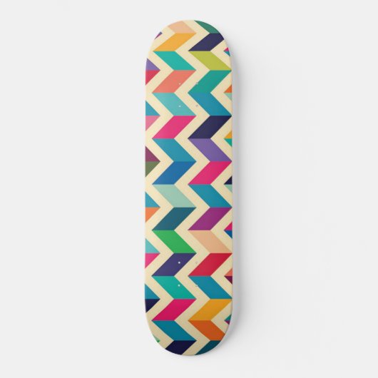 Retro Skateboard (Vorderseite)