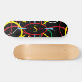 Retro Skateboard der 80er Jahre, 7¾ Zoll Deck (Horizontal)
