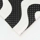 Retro-Skateboard Fleecedecke (Ecke)