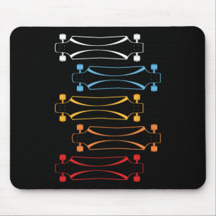 Retro-Skateboard-Skaten Skateboardfahren Skateboar Mousepad