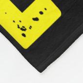 Retro Skateboarding Silhouette Skateboarder Skate Fleecedecke (Ecke)