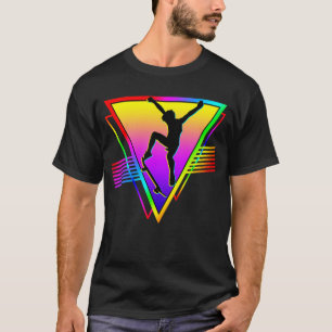 Retro-Skateboarding-Silhouette-Skater T-Shirt