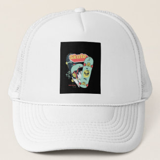 Retro-Skateboarding-Urban-Style-Grafik-Trucker-Hau Truckerkappe