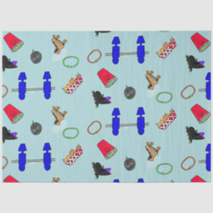 Retro-Skaten-Party-Papierpapier Seidenpapier