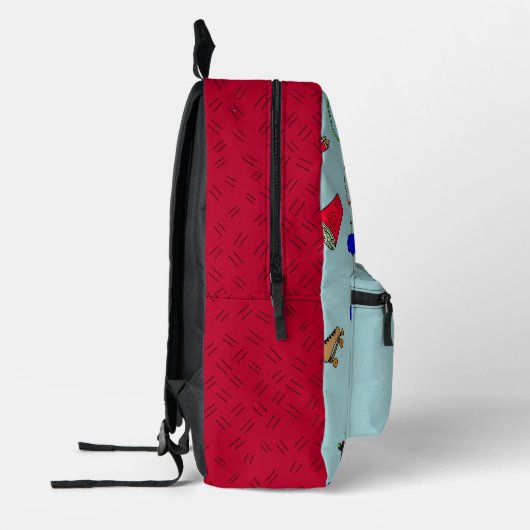 Retro Skaten Rink Rucksack (Links)