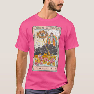 Retro Skeleton Reiten Cloud The Audacity Tarot Aut T-Shirt