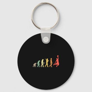 Retro-Sketch-Evolution-Geschenk für Sketch-Spieler Schlüsselanhänger