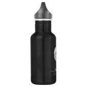 Retro Sketch Monogramm Buchstaben G, Wasserflasche (Links)