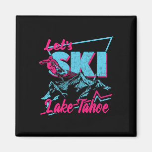 Retro-Ski-Bekleidung aus den 80er 90er Jahren Lake Magnet
