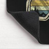 Retro Ski Goggles Mountain Snow Winter Sportgesche Mousepad (Ecke)