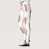 Retro-Ski-Muster Leggings (Links)
