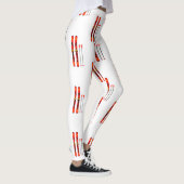 Retro-Ski-Muster Leggings (Rechts)