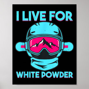 Retro-Ski-Schneebrille 80er 90er Après-Ski-Vintage Poster