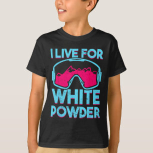 Retro-Ski-Schneebrille Vintage 80er 90er Skifahren T-Shirt