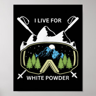 Retro Ski Snowboard Goggles Vintage 80er 90er Skif Poster