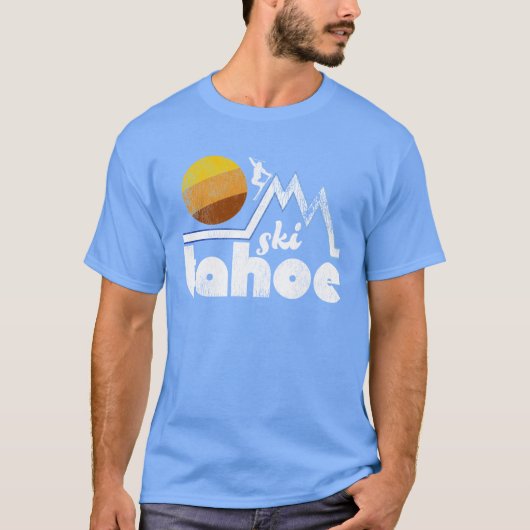 Retro Ski Tahoe Oversized T-Shirt (Vorderseite)