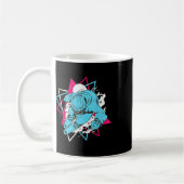 Retro Ski Vintag 80er 90s Skiausrüstung 3 Kaffeetasse (Links)