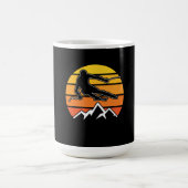 Retro Skiing Kaffeetasse (Mittel)