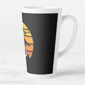 Retro Skiing Milchtasse (Rechts)