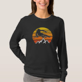 Retro Skiing T-Shirt (Vorderseite)