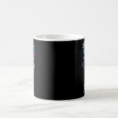 Retro-Skipulver Vintage Skischuhfarben verschleier Kaffeetasse (Mittel)