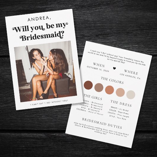 Retro-Skript wird Sie mein Vorschlag für eine Brid Einladung