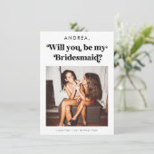 Retro-Skript wird Sie mein Vorschlag für eine Brid Einladung (Stehend Vorderseite)