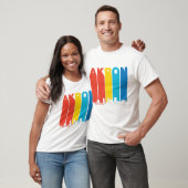 Retro Skyline Akrons Ohio T-Shirt (Unisex)