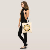 Retro Sleepy Uhr Tragetasche (Vorderseite (Model))