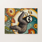 Retro Sloth Puzzle (Horizontal)