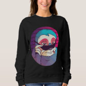 Retro Sloth Sweatshirt (Vorderseite)