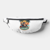 Retro Sloth Vacation Shirt Funny Tropical Relax De Bauchtasche (Ablage )