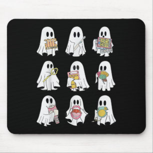 Retro Slp Geist Halloween Sprachtherapie Herbst Mousepad