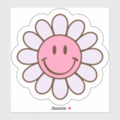 Retro Smile Face Sticker (Blatt)