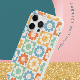 Retro Smiley Daisy Blume Farbiges Muster iPhone Case-Mate iPhone Hülle