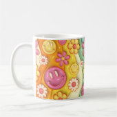 Retro Smiley Kaffeetasse (Links)