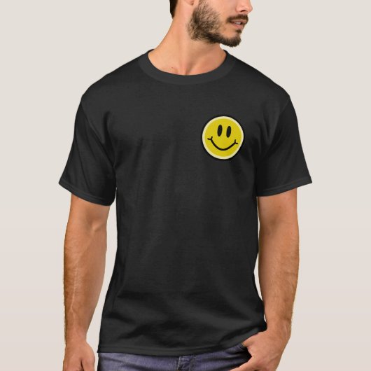 Retro Smiley T - Shirt - 90er Jahre Vibe (Vorderseite)
