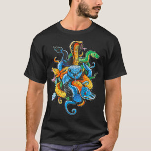 Retro Snake Besitzer Reptil Keeper T-Shirt