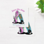 Retro Sneakers Wedding Save the Date (Schreibtisch)