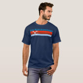 Retro Snow Ski Breckenridge Colorado T-Shirt (Vorne ganz)