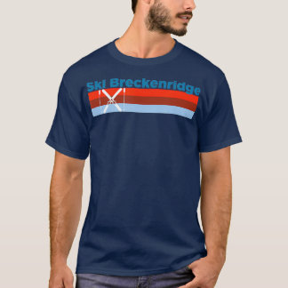 Retro Snow Ski Breckenridge Colorado T-Shirt