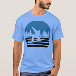 Retro-Snowboard Vintag 1 T-Shirt