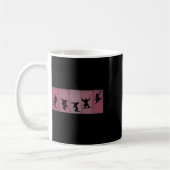 Retro Snowboard - Vintag Snowboarder2 Kaffeetasse (Links)