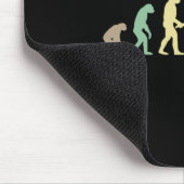 Retro Snowboarden Evolution Geschenk für Snowboard Mousepad (Ecke)