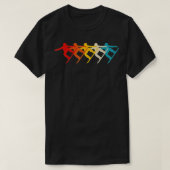Retro Snowboarder Snowboarden (1) T-Shirt (Design vorne)