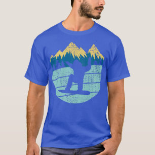 Retro Snowboarder Snowboarden Wintersport T-Shirt